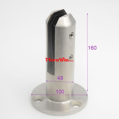 Pool Fence Glass Clamp Stainless Steel Spigot Glass Railing