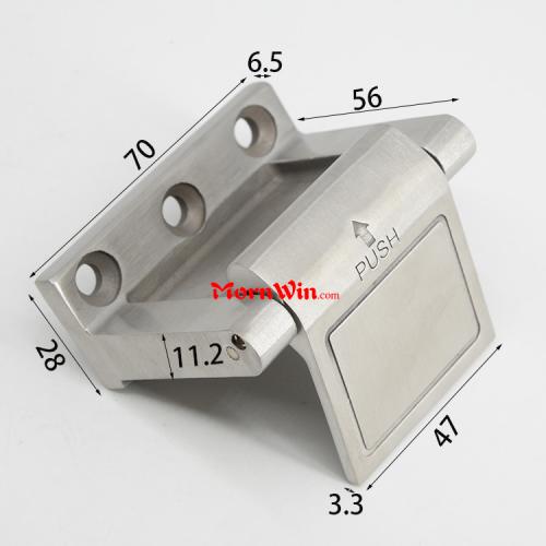 SS304 Casting Door Buckle Safety Guard Lock