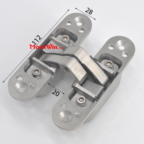 SS304 Concealed Cross Door Hinge 80KG