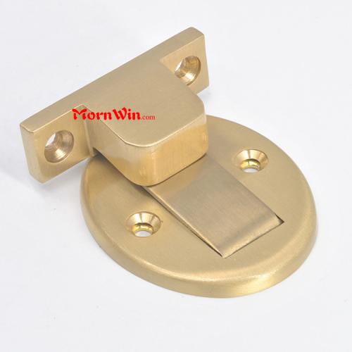 Satin Brass Magnetic Door Stop