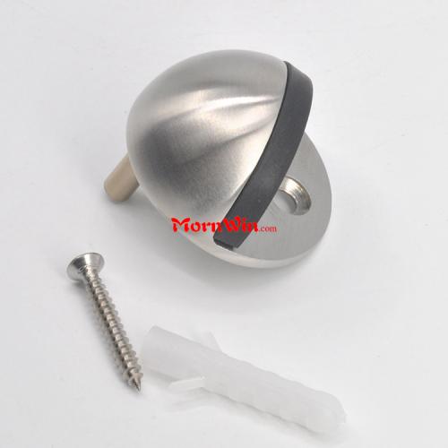 Semi Circle Floor Mounted Stainless Steel Door Stopper