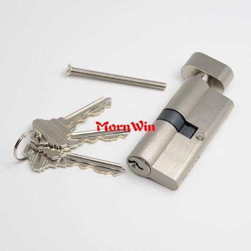 Single Open 70mm Zinc Alloy Lock Cylinder