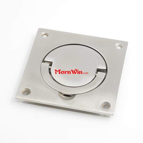 Sliding Boat Stainless Steel Flush Concealed Ring Pull