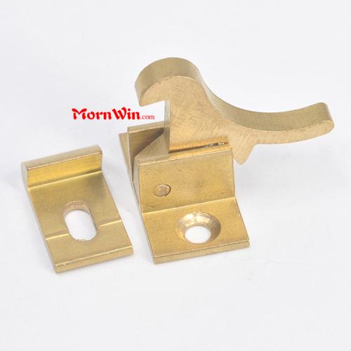 Solid Brass Elbow Bird Shape Catch