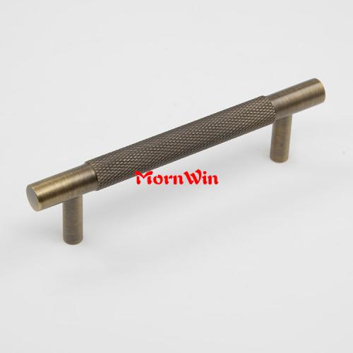 Solid Bronze  Brass Knurled Handle T Bar Knobs