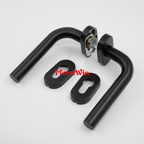 Stainless Steel 304 Black Oval Door Handle