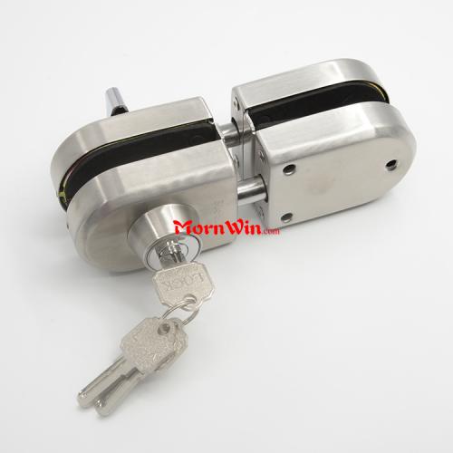 Black Stainless Steel Shower Glass Door Lock - 副本