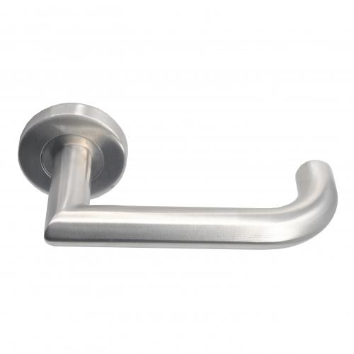 Stainless Steel 304 Tube Lever Door Handle