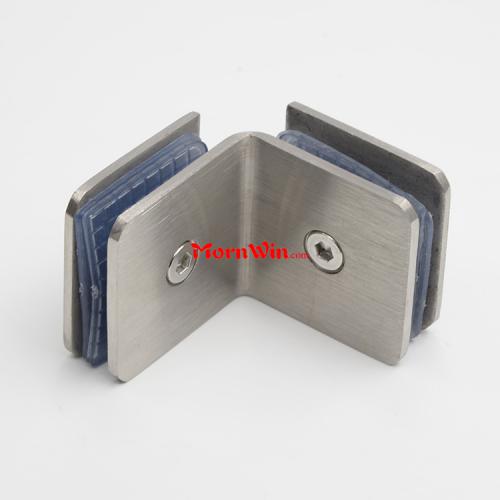 Stainless Steel 90 Degree Glass Clamp