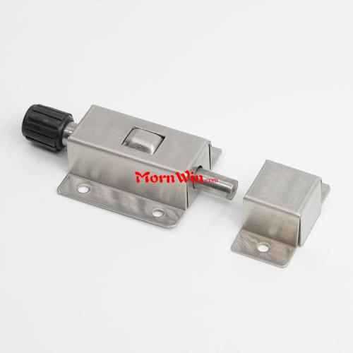 Stainless Steel Auto Tower Door Bolt with Button