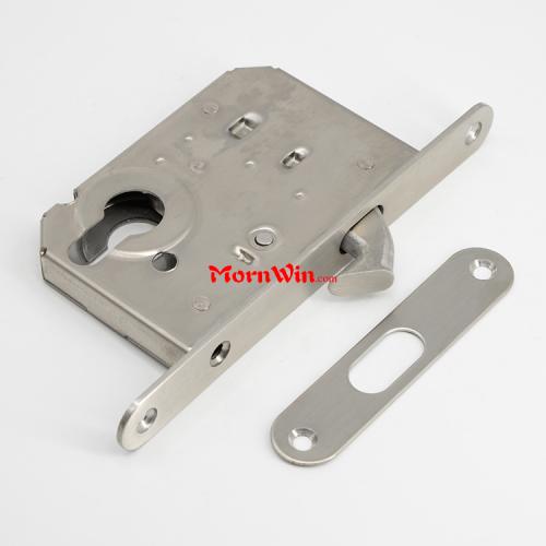 Stainless Steel Cylinder Sliding Door Hook Lock