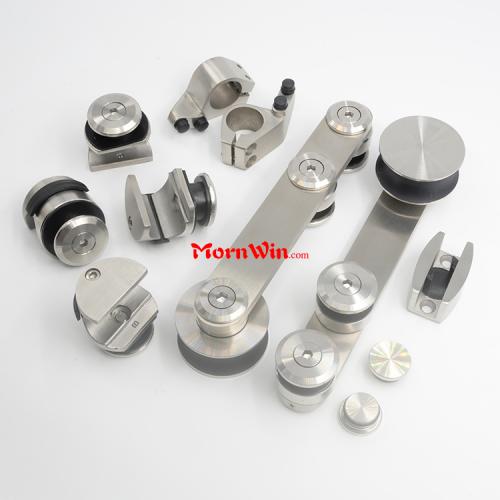Stainless Steel Slide Glass Door Wheel Kits Tracks Roller