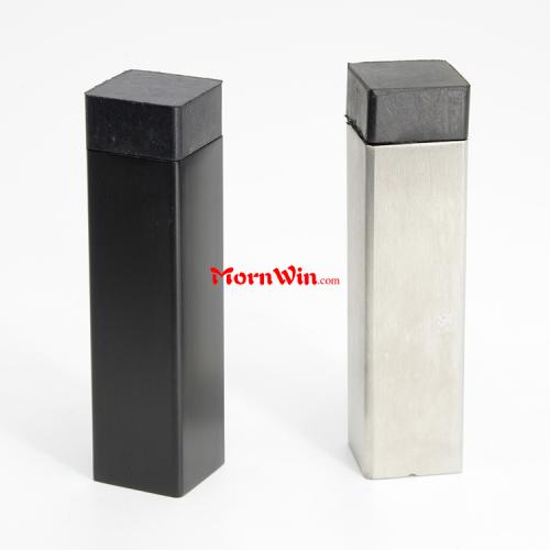 Stainless Steel Square Rubber Door Stopper