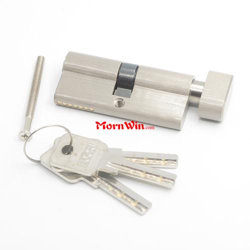 Thumb Turn Euro Security Lock Brass Cylinder Lock