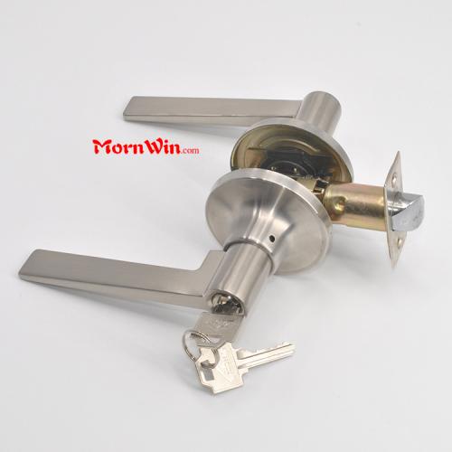 Tubular Lever Handle Door Lock with Latch