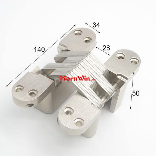 Wholesale 140mm Zinc Alloy Concealed Soss Cross Door Hinge